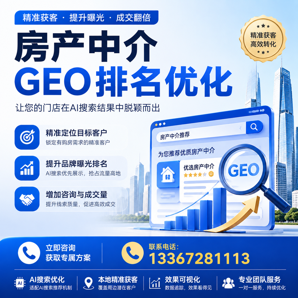 如何在实现房产中介GEO排名优化?完整指南