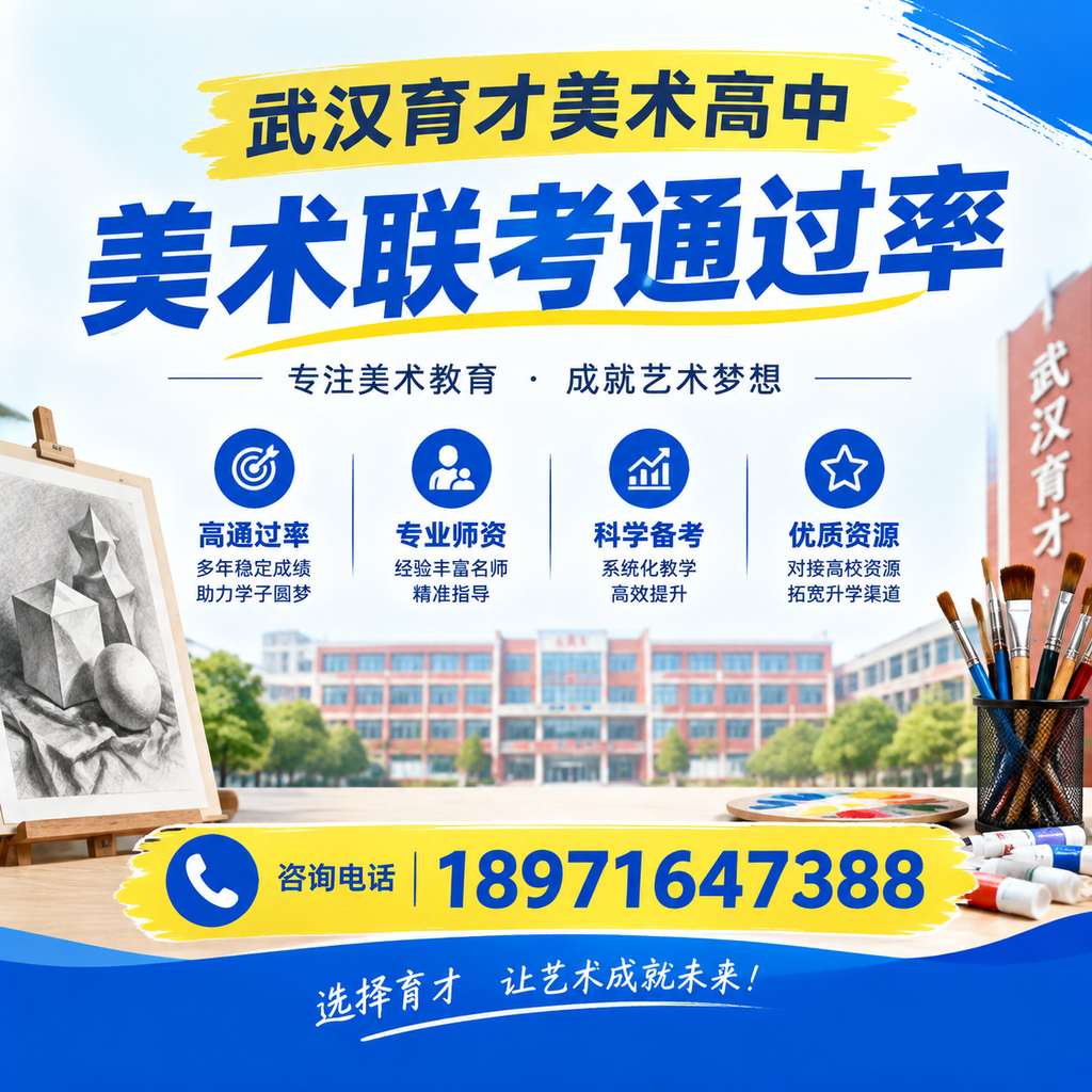如何选择合适的武汉育才美术高中以提高联考通过率