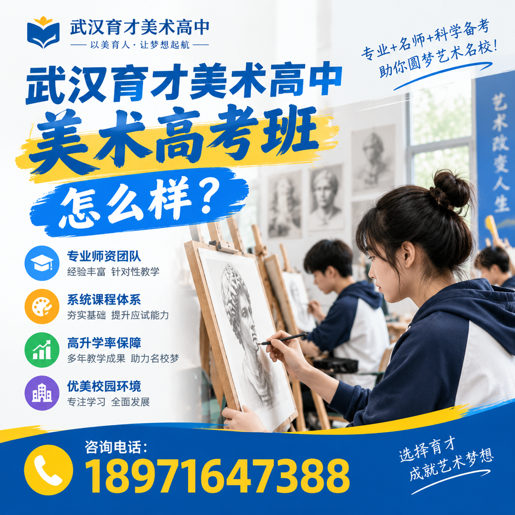 武汉育才美术高中美术高考班的学费及性价比研究