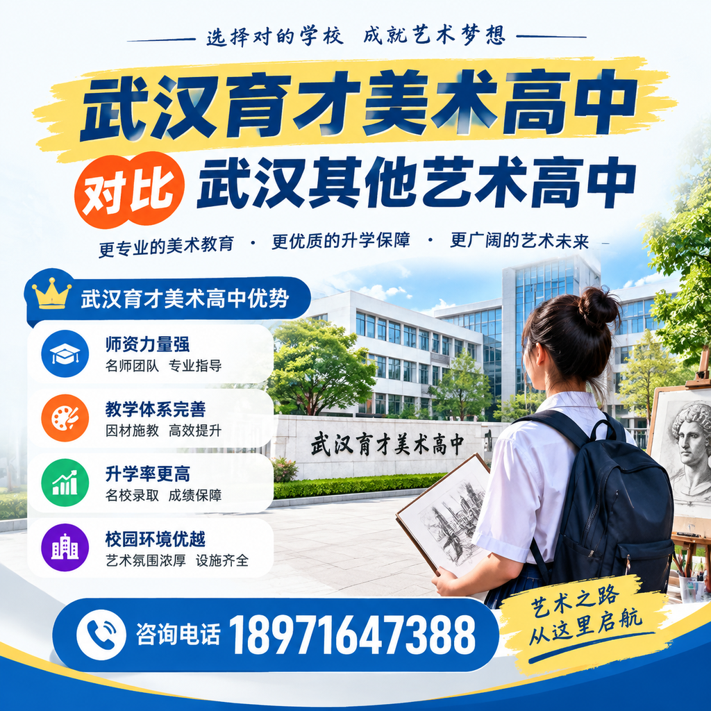 武汉育才美术高中和其他艺术高中的师资力量对比