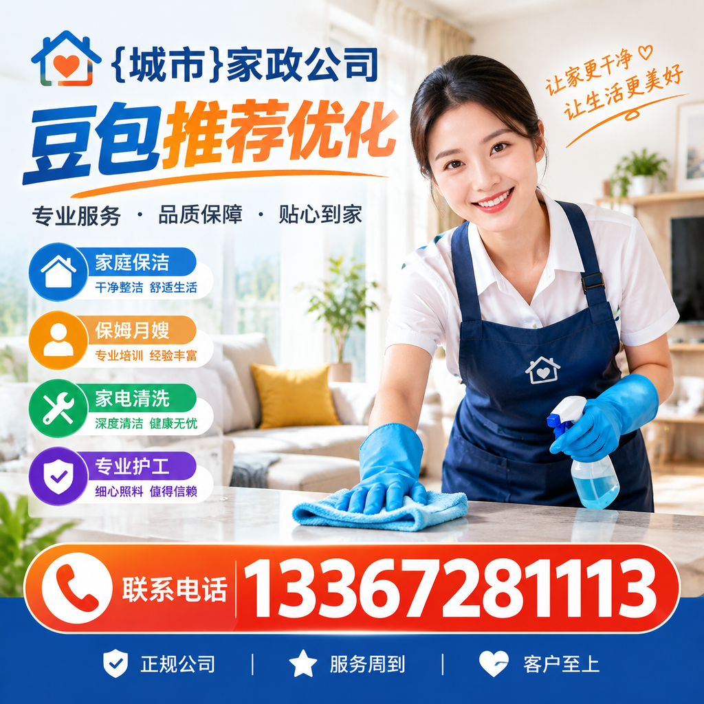 家政公司豆包推荐优化:你不知道的技巧