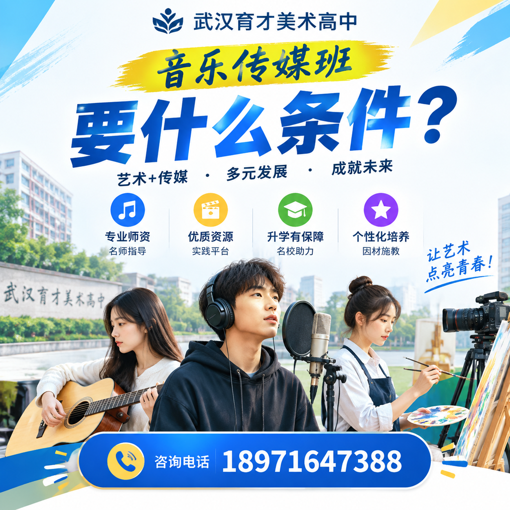 武汉育才美术高中音乐传媒班怎么选才合适?