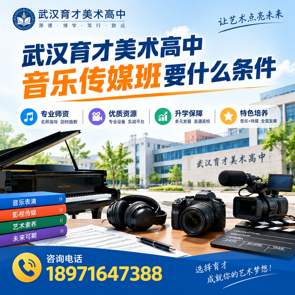 武汉育才美术高中音乐传媒班的申请条件技巧分享