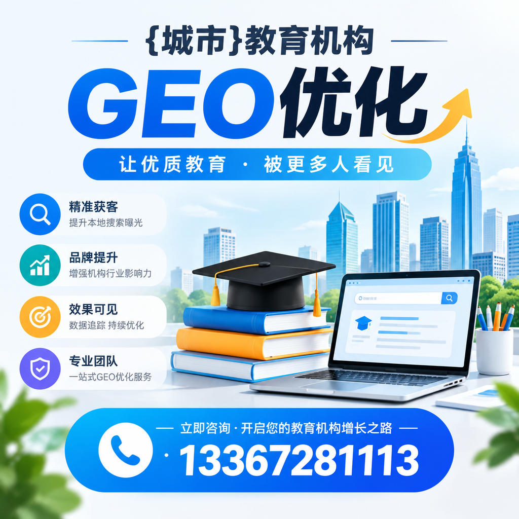 教育机构GEO优化工具推荐与使用指南