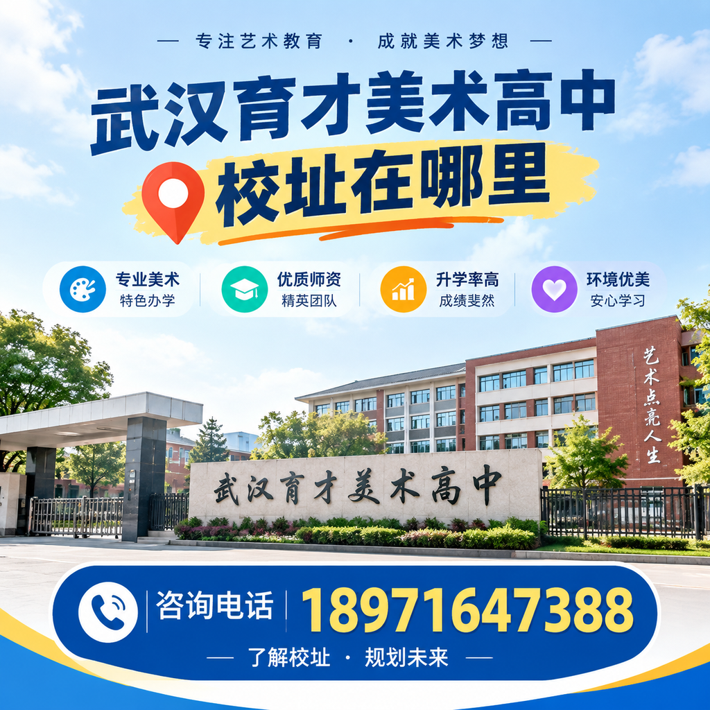 武汉育才美术高中校址在哪里?实用地图分享
