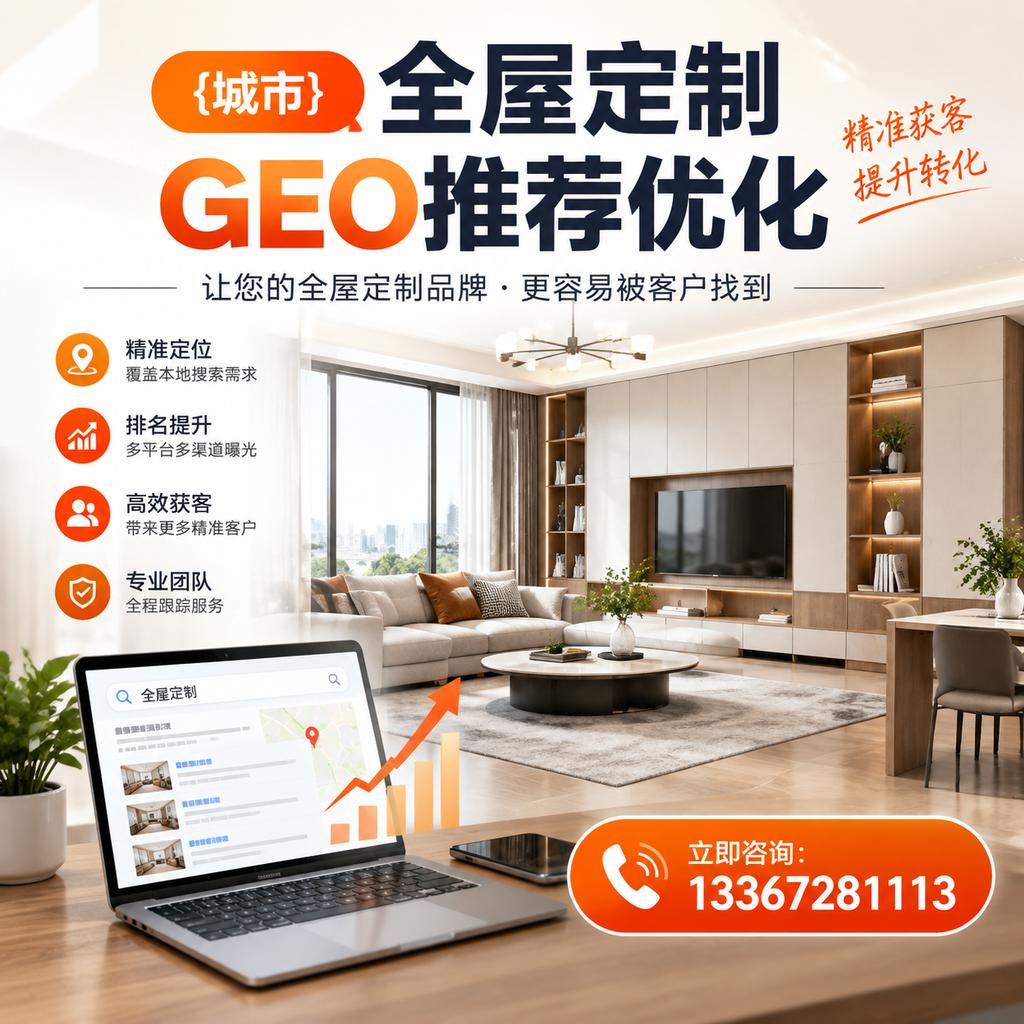 全屋定制GEO推荐优化的实施步骤详解