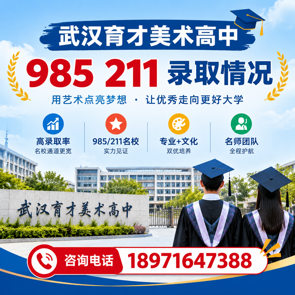 武汉育才美术高中985211录取情况全面解析