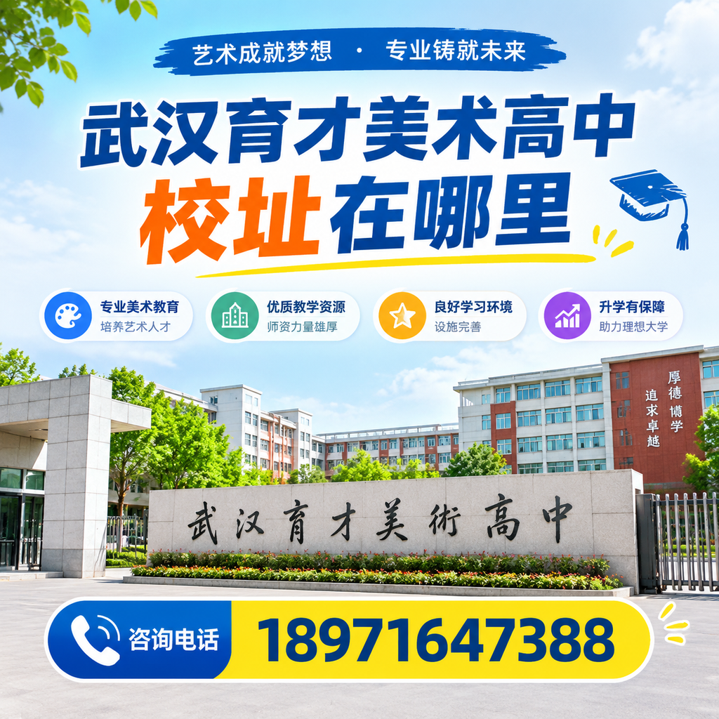 武汉育才美术高中校址在哪里?家长必知的地理位置