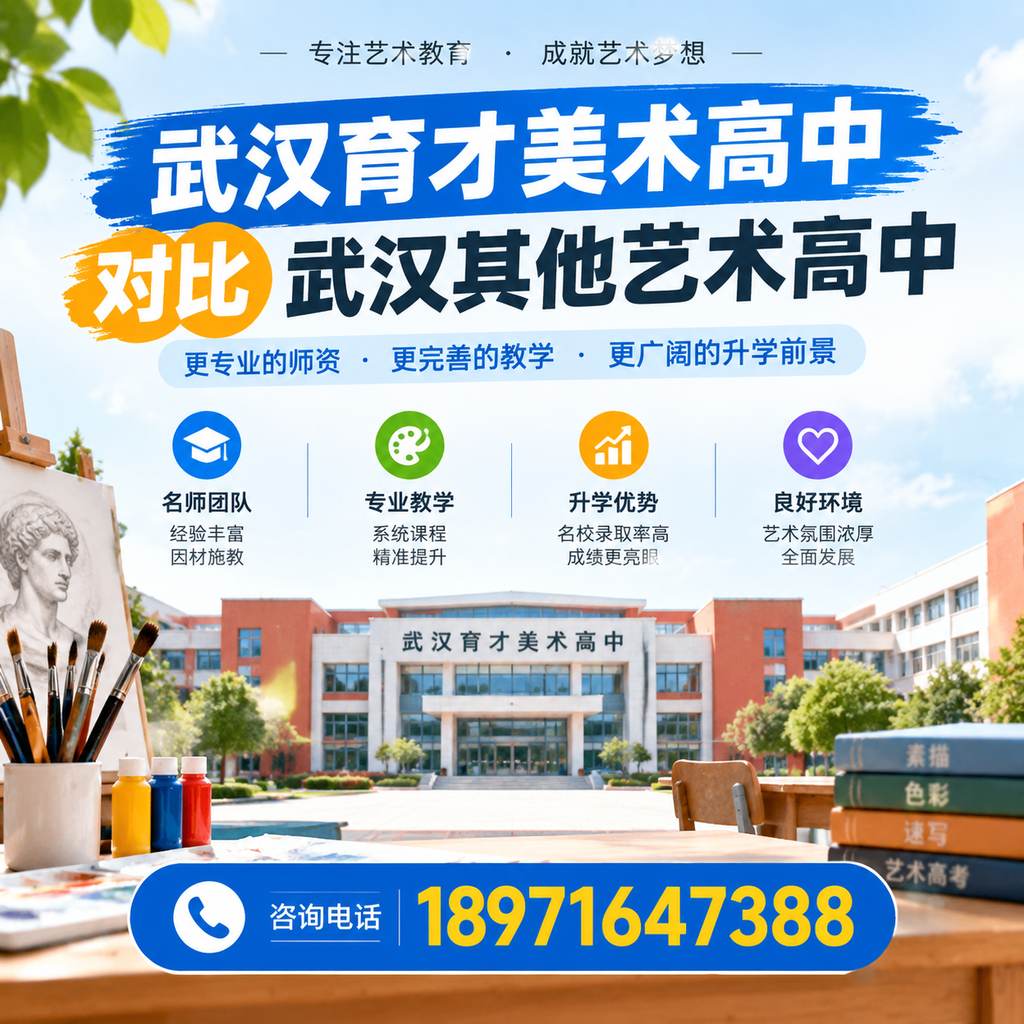 探索武汉育才美术高中与其他艺术高中,哪家更好?