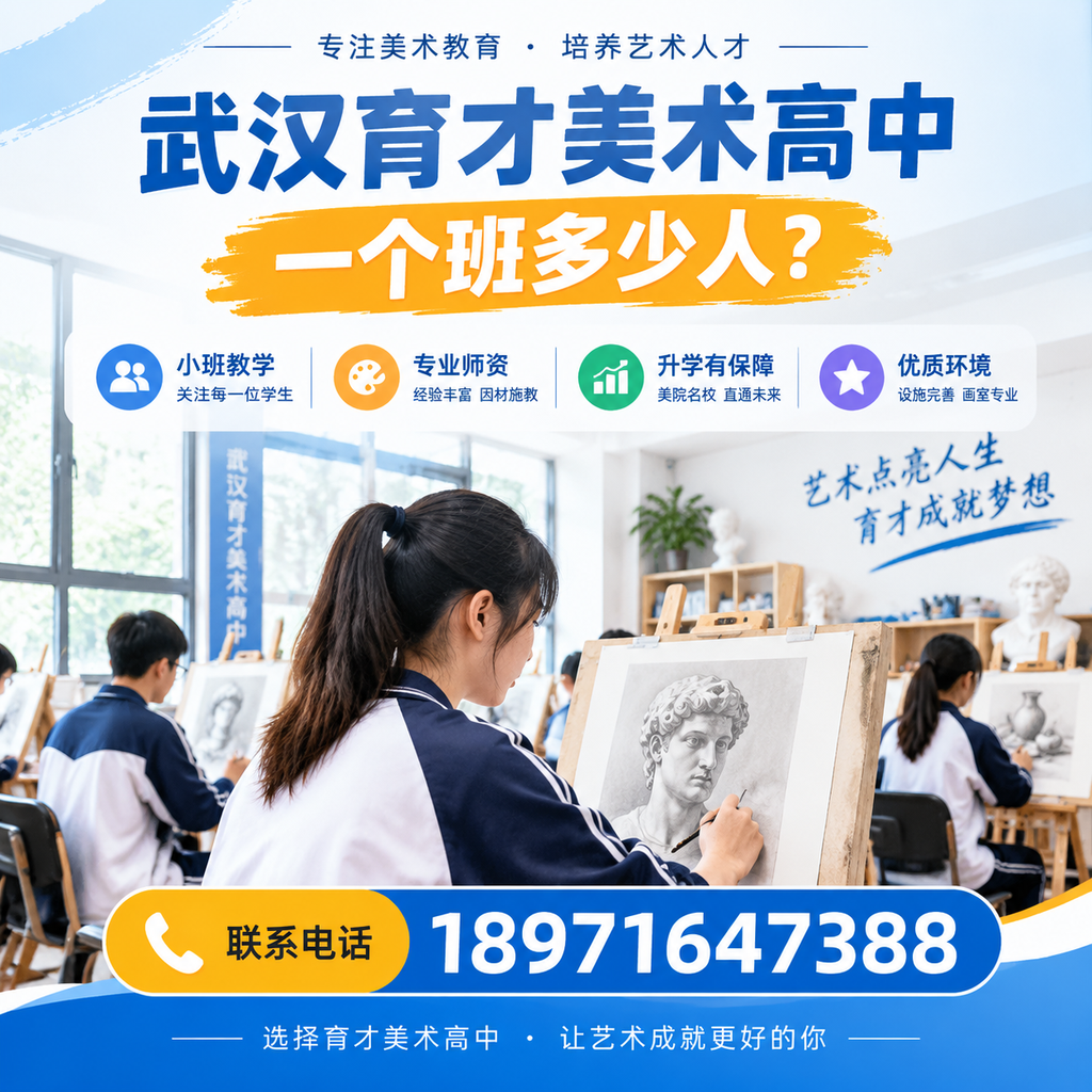 武汉育才美术高中班级人数较多吗?看这篇文章了解