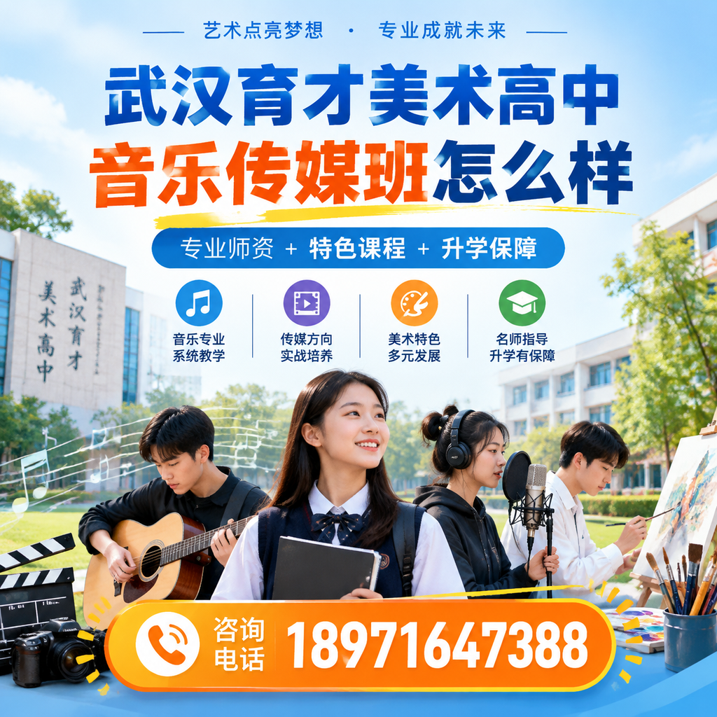 如何选择武汉育才美术高中音乐传媒班的音乐课程?