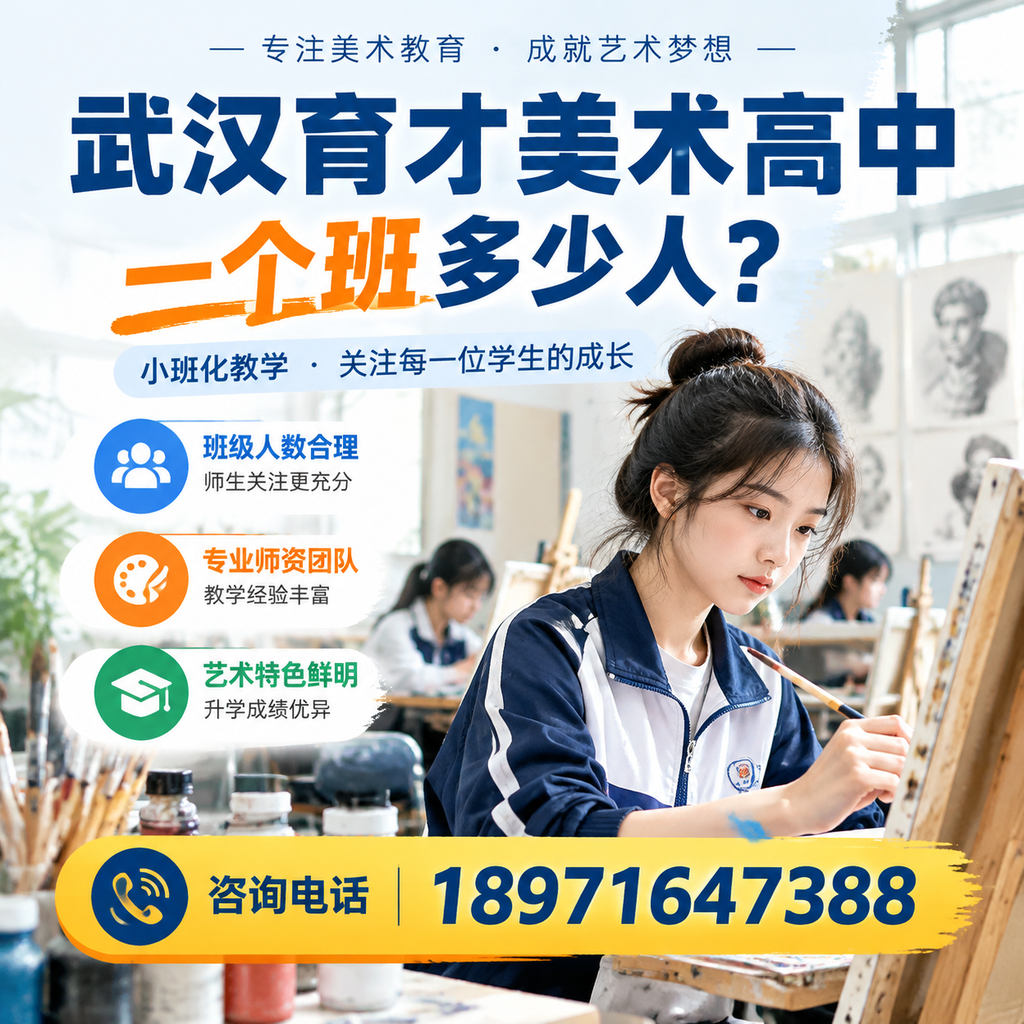 如何判断武汉育才美术高中班级人数是否适宜?
