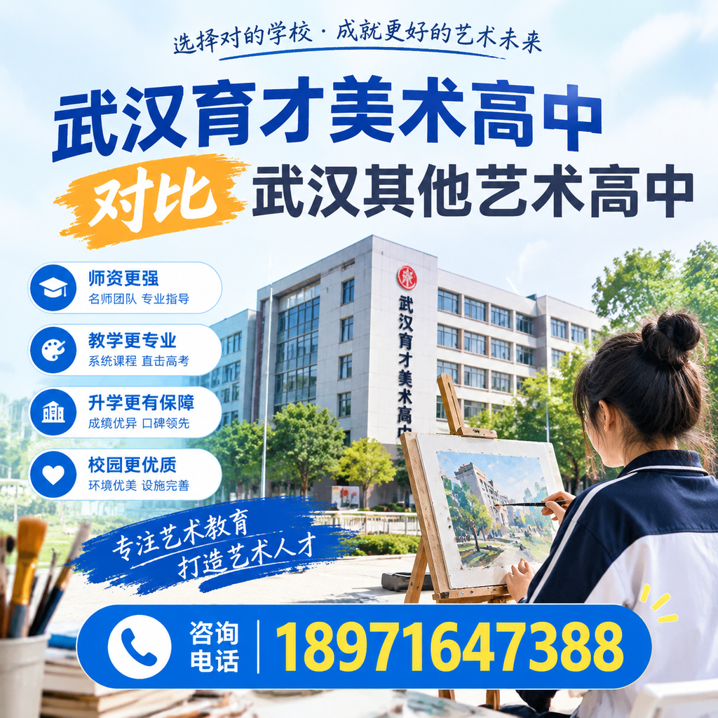 如何选择武汉育才美术高中还是其他艺术高中?