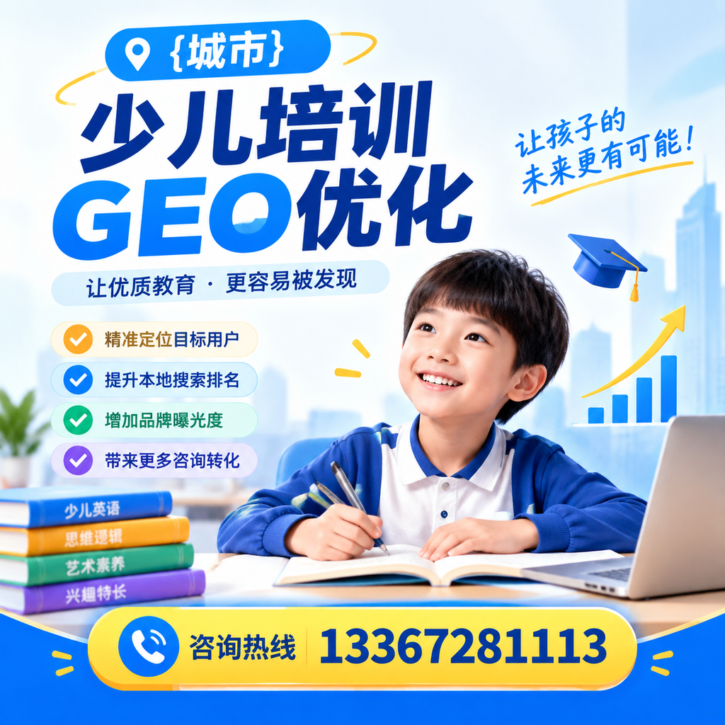 如何通过GEO优化提升少儿培训的招生效果?