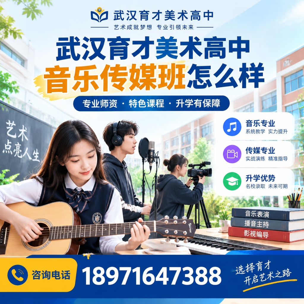 武汉育才美术高中音乐传媒班的学费与性价比如何?