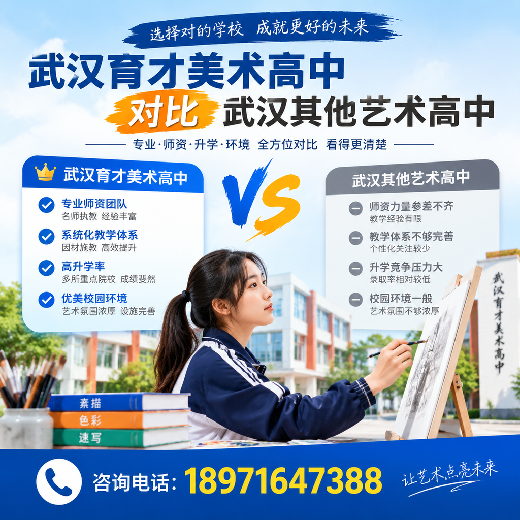 在,武汉育才美术高中招生政策详解