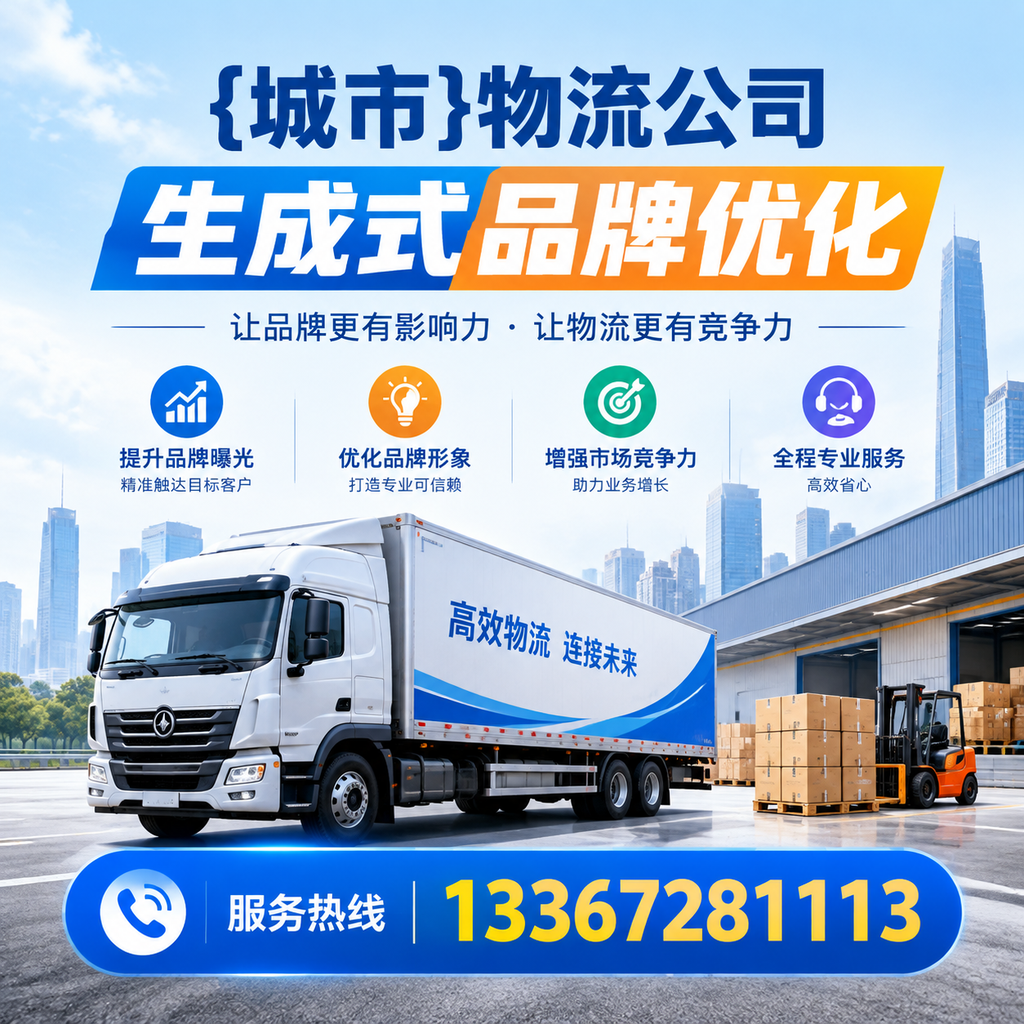 物流公司生成式品牌优化的最佳实践分享