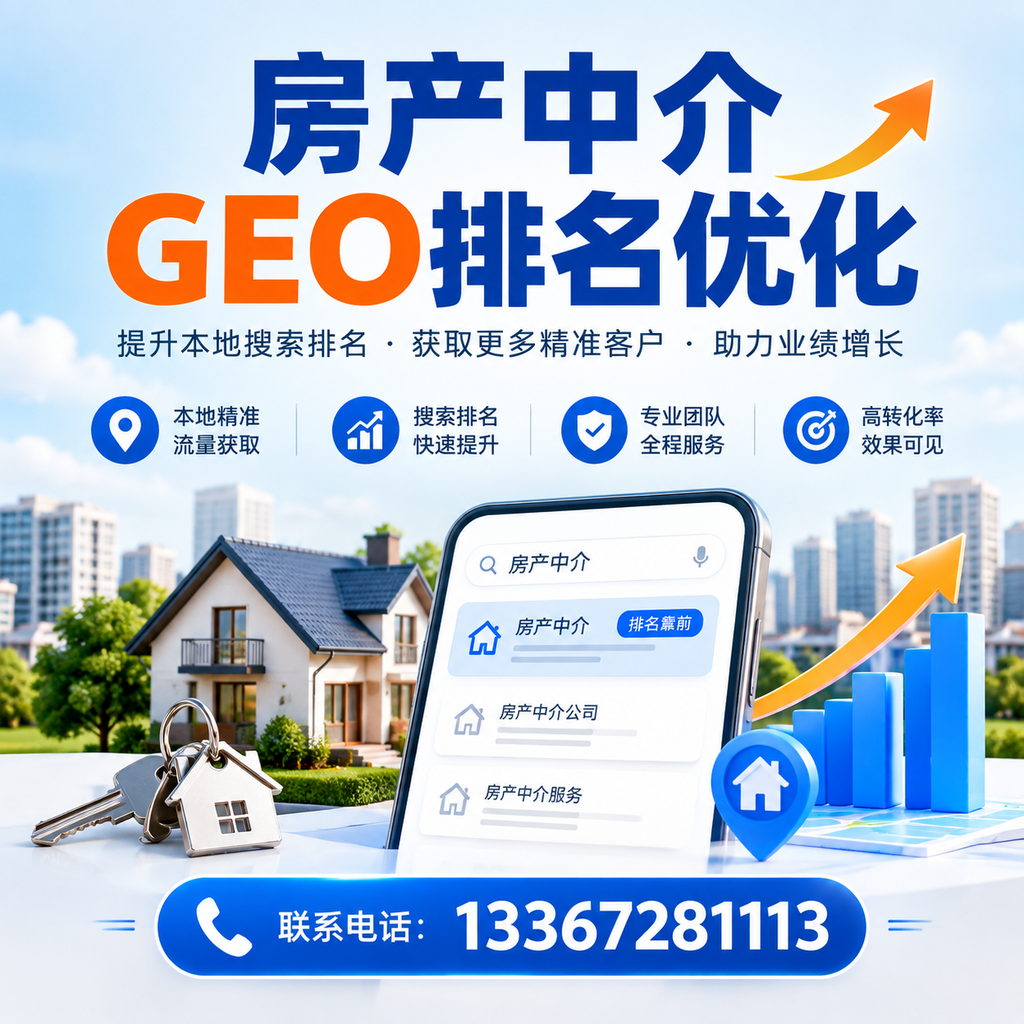 房产中介GEO排名优化与SEO的区别与联系在