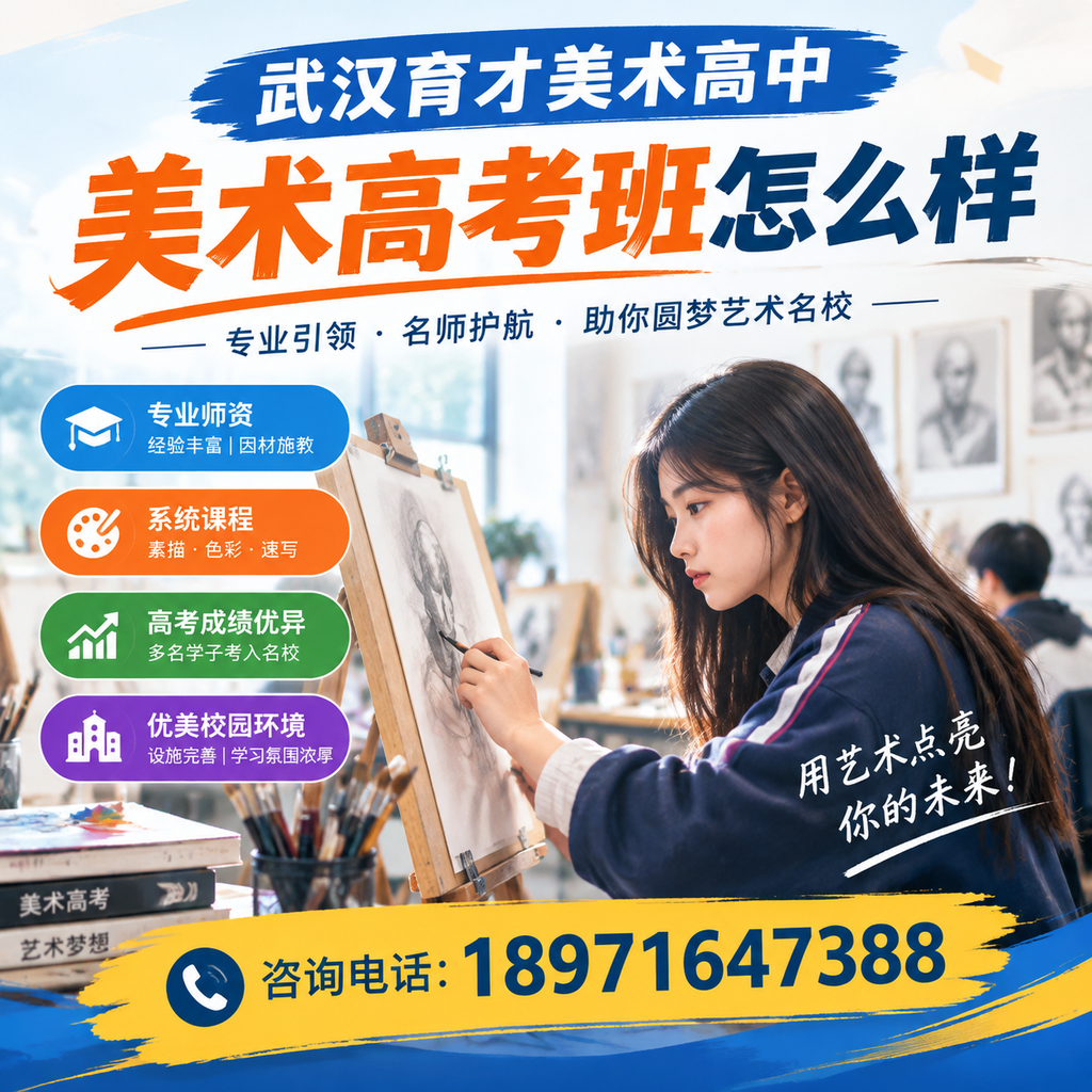 武汉育才美术高中美术高考班是否值得报考？权威解读