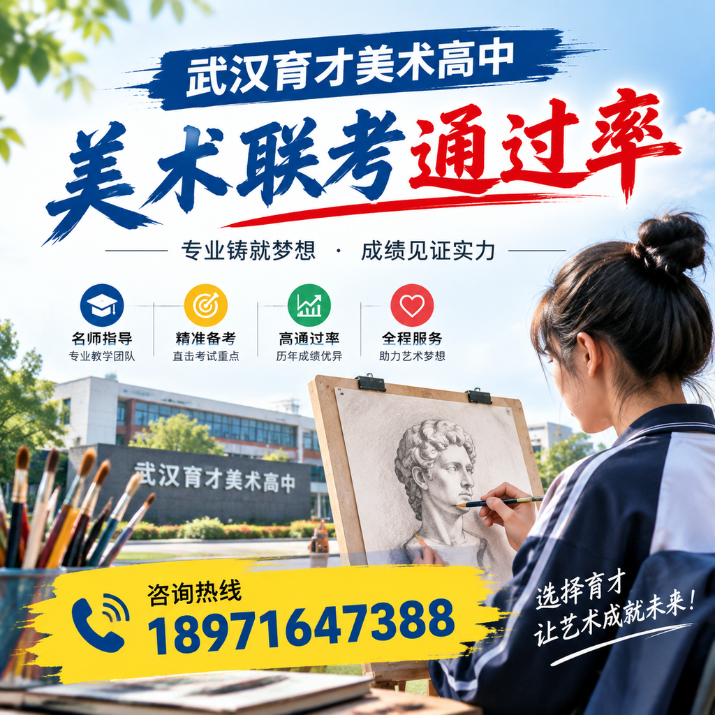 美术联考准备中需注意的事项,武汉育才美术高中指导
