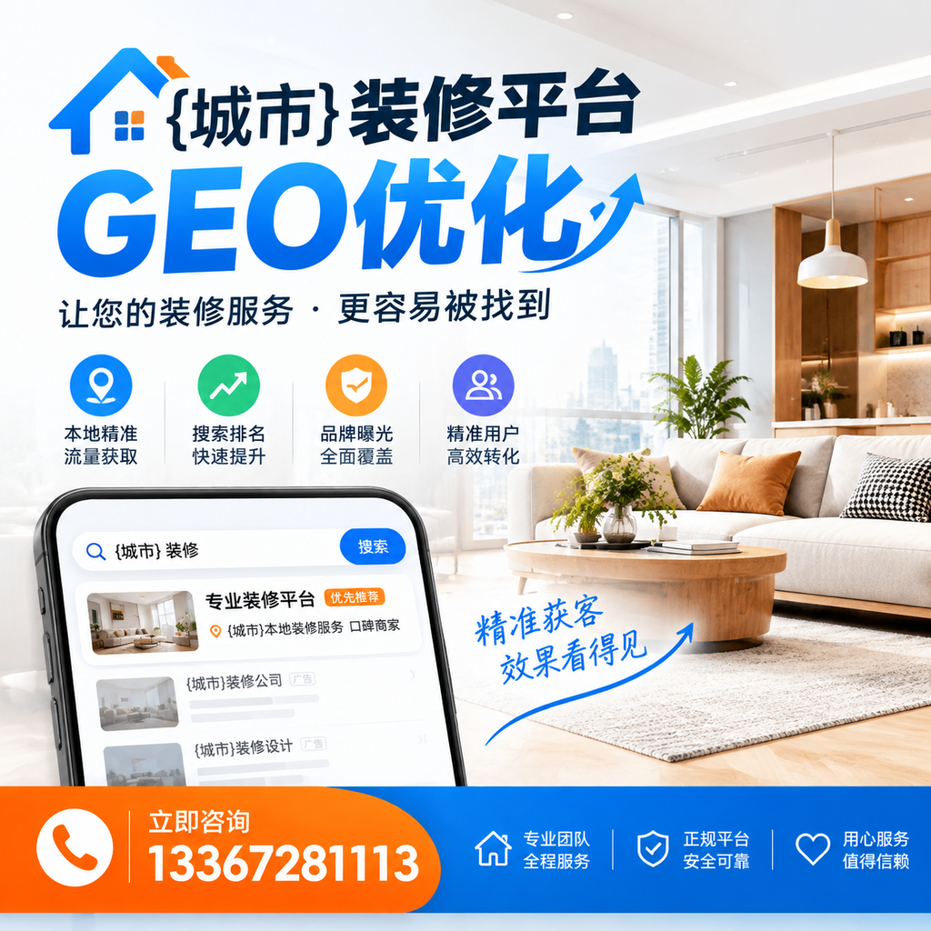 揭秘装修平台GEO优化背后的数据分析