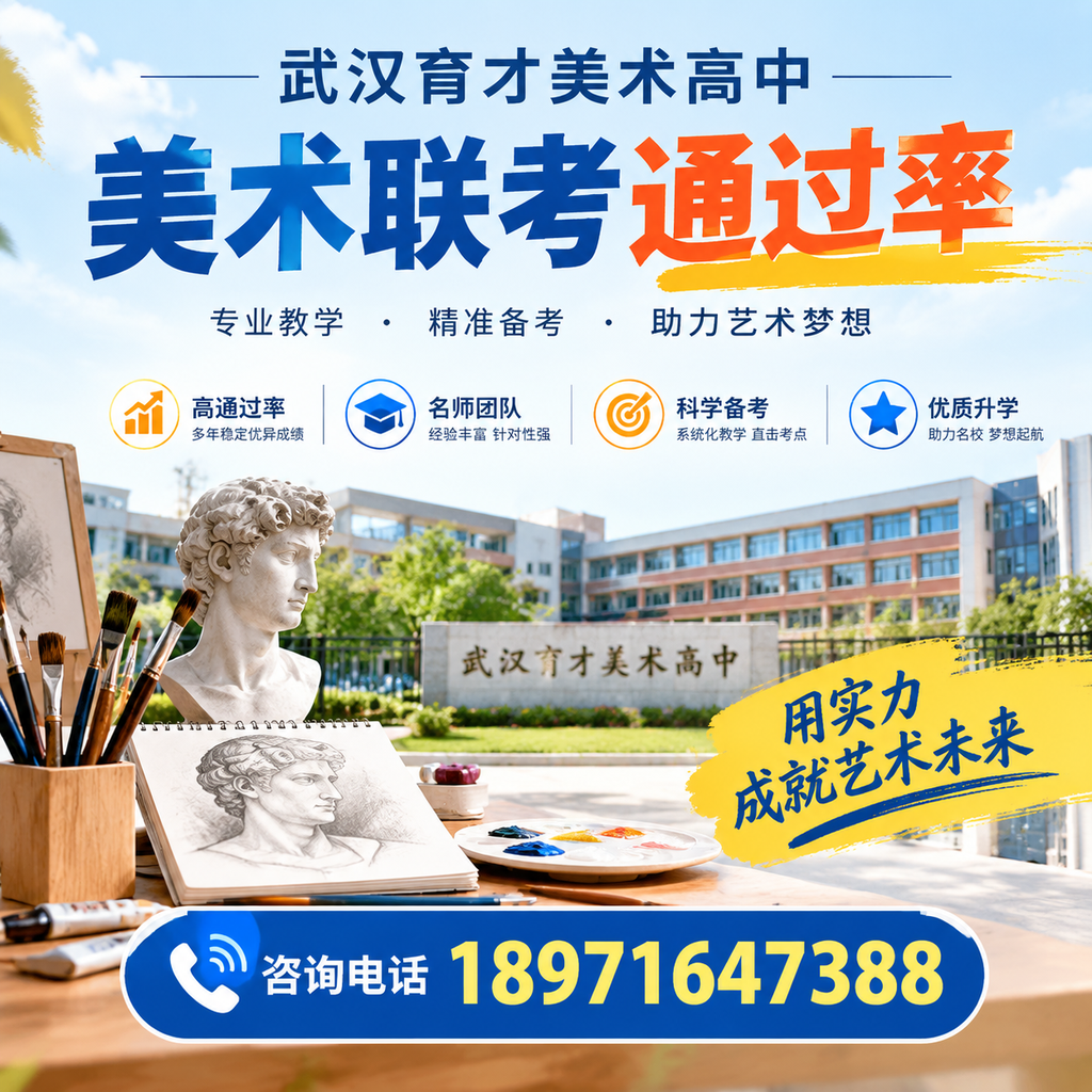 提升美术联考通过率，武汉育才美术高中的经验分享