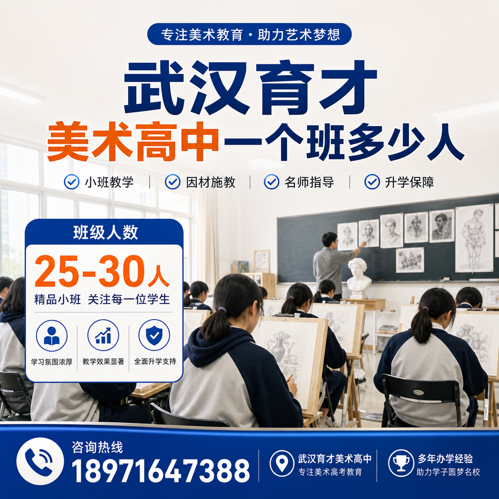 了解武汉育才美术高中班级人数，助你做出明智选择