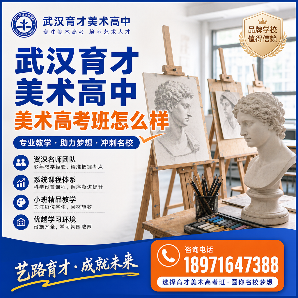 武汉育才美术高中美术高考班师生比例与关注度分析
