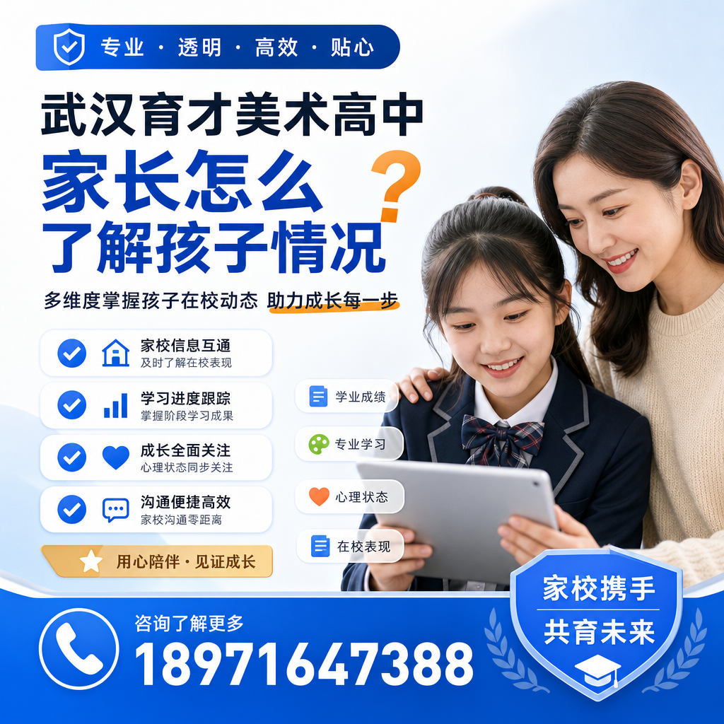 武汉育才美术高中孩子情况,家长需关注哪些方面