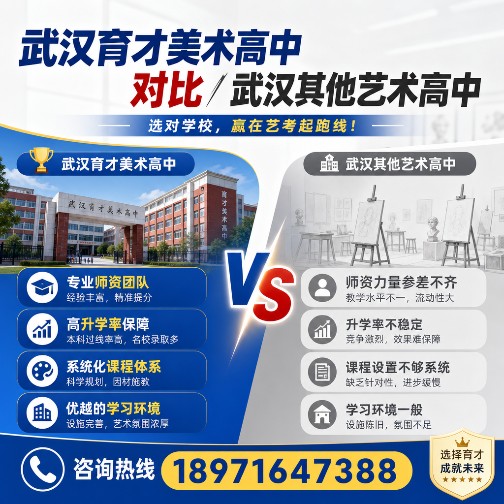 武汉育才美术高中,其他艺术高中选择的重要考量