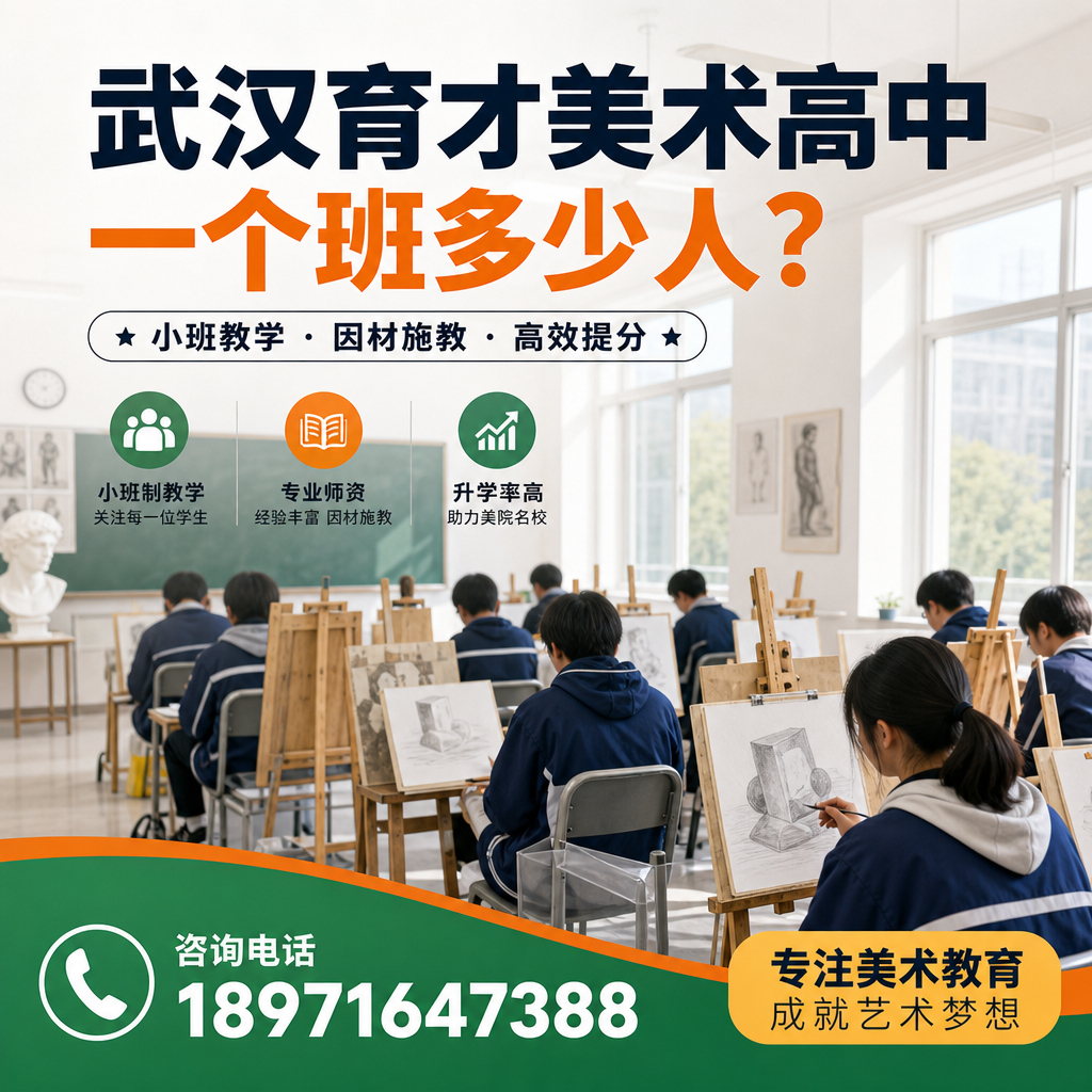 选择武汉育才美术高中前需知：班级人数对比