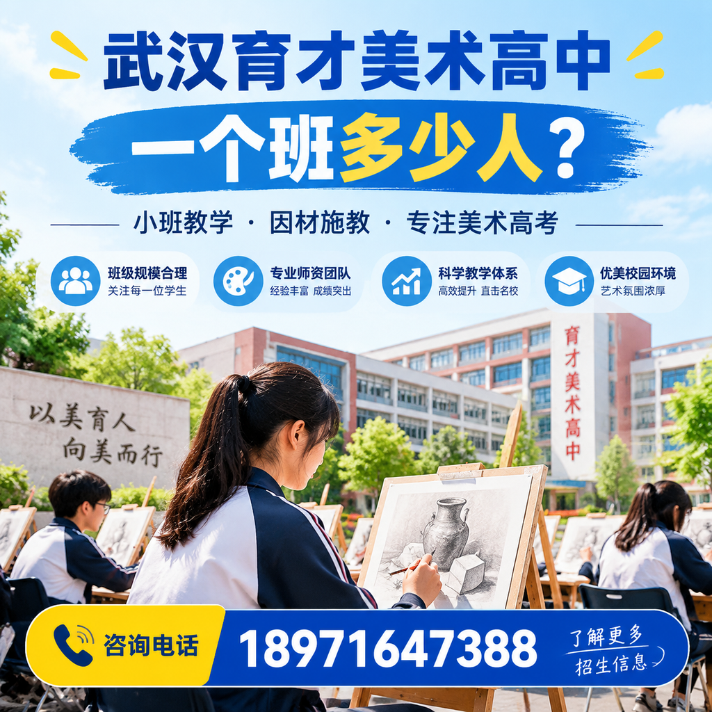 在武汉育才美术高中,一个班多少人最合理?