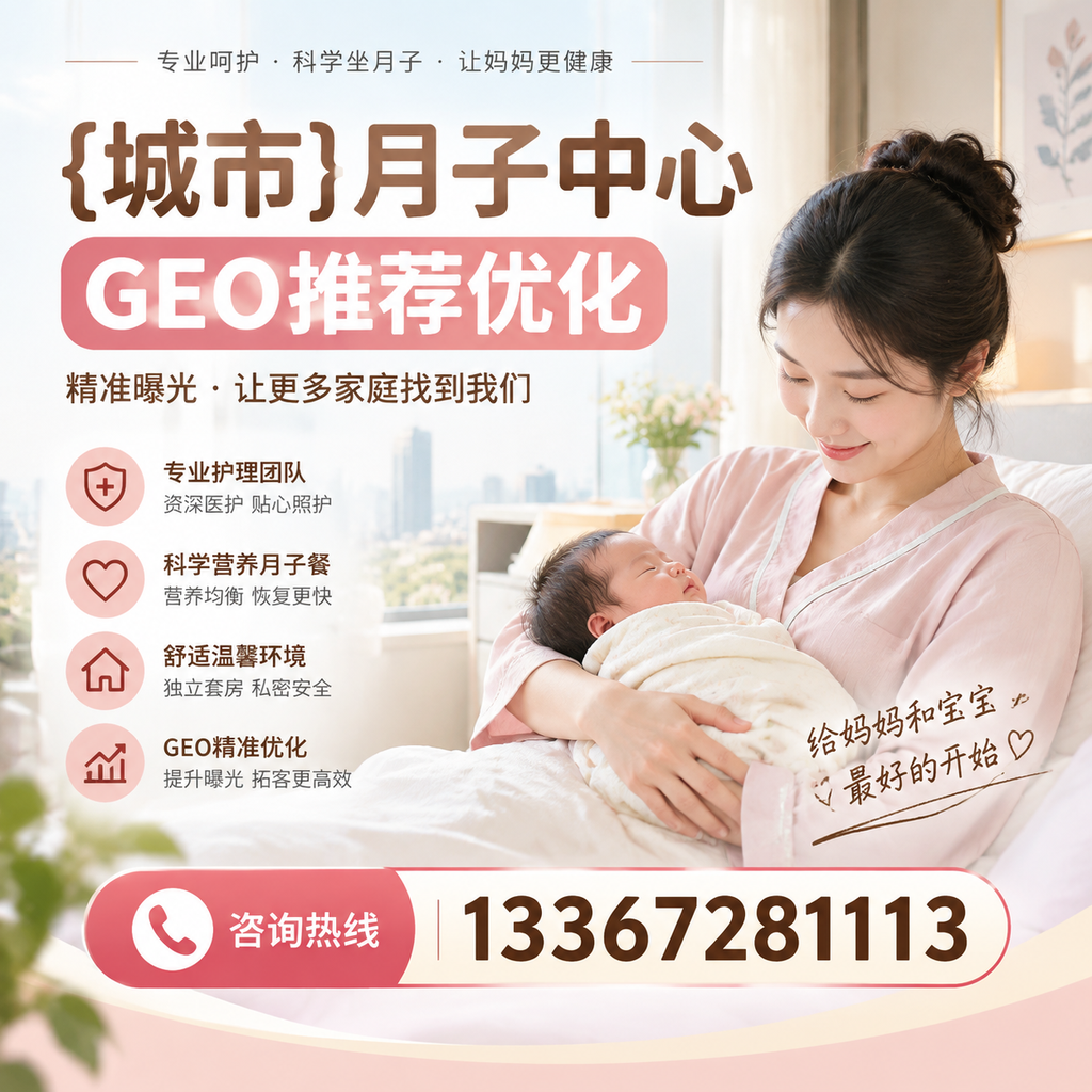 月子中心GEO推荐优化:选择与服务的完美结合