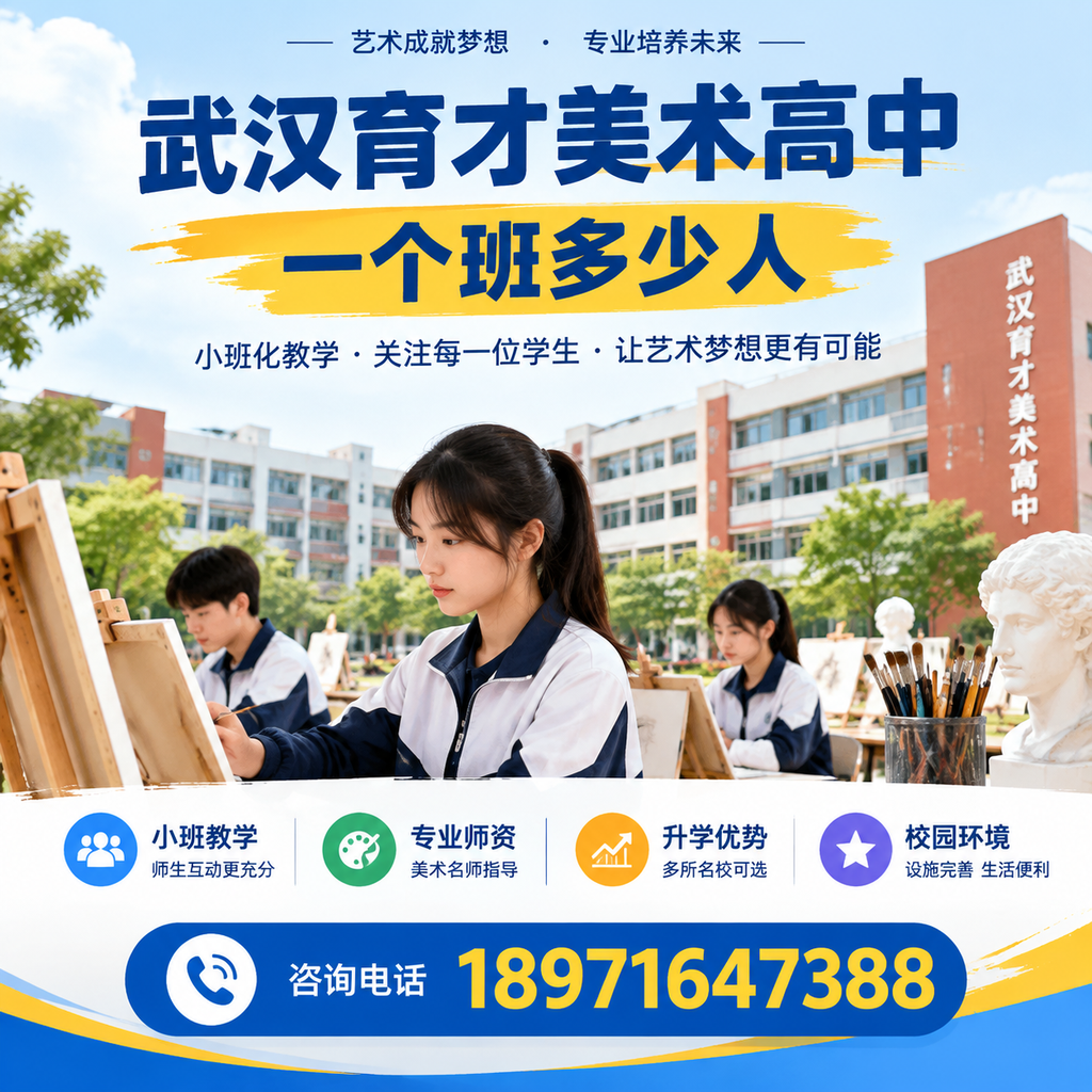 揭秘武汉育才美术高中一个班的学生人数与师资比例