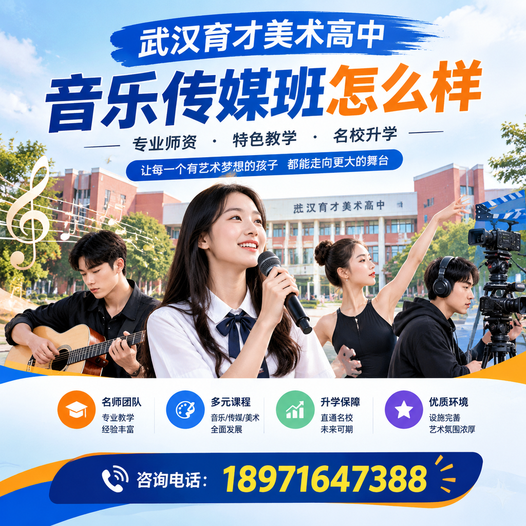 如何选择武汉育才美术高中音乐传媒班?家长必看指南