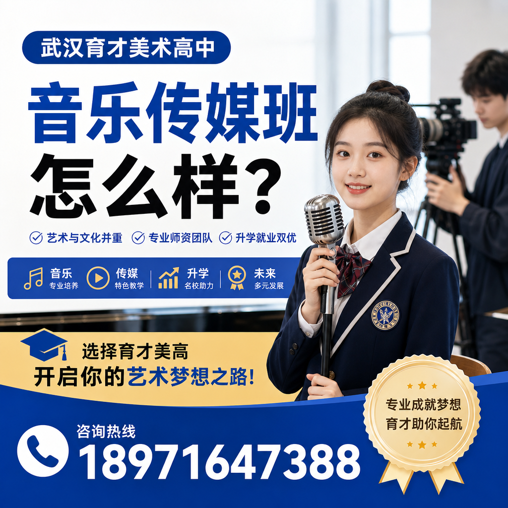如何在武汉育才美术高中音乐传媒班中取得好成绩?