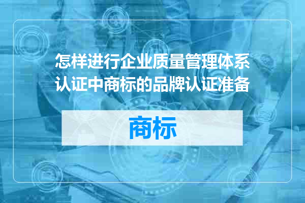 怎样进行企业质量管理体系认证中商标的品牌认证准备