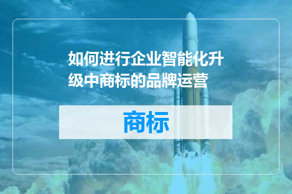 如何进行企业智能化升级中商标的品牌运营