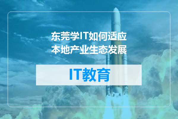 东莞学IT如何适应本地产业生态发展