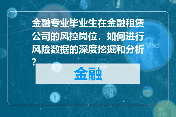 金融专业毕业生在金融租赁公司的风控岗位，如何进行风险数据的深度挖掘和分析？