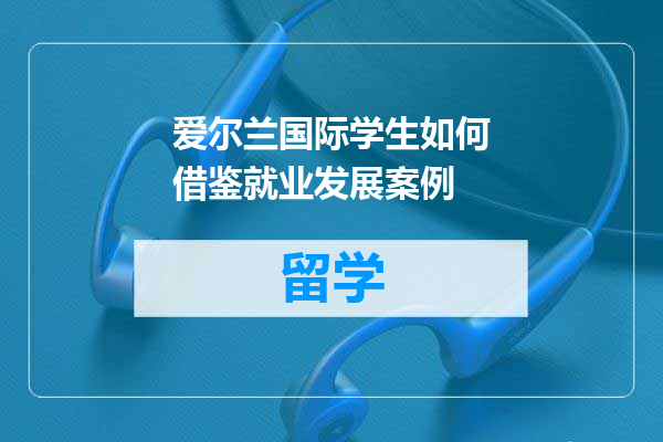 爱尔兰国际学生如何借鉴就业发展案例