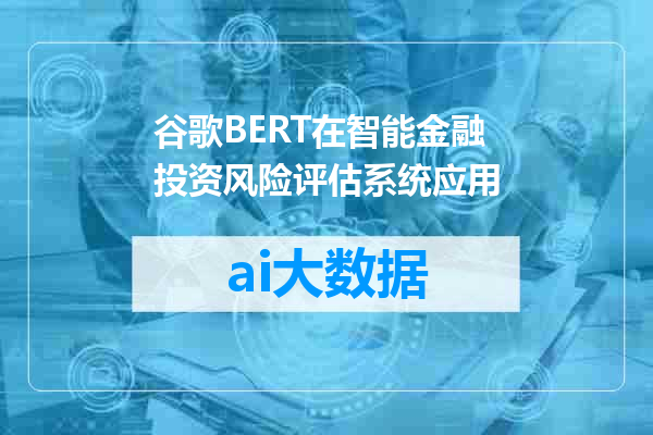 谷歌BERT在智能金融投资风险评估系统应用