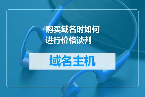 购买域名时如何进行价格谈判