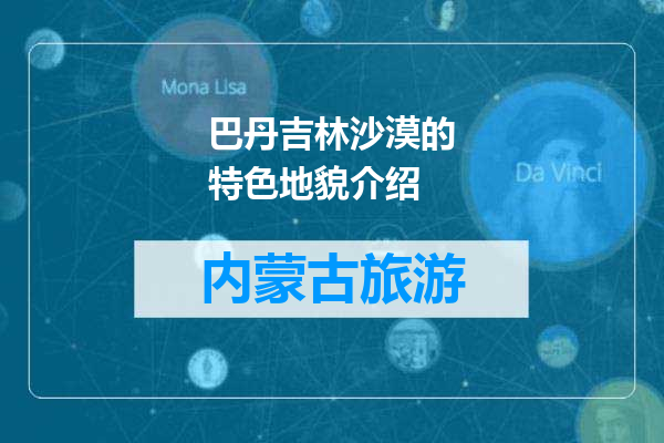 巴丹吉林沙漠的特色地貌介绍