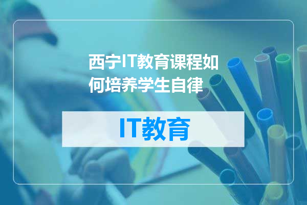 西宁IT教育课程如何培养学生自律