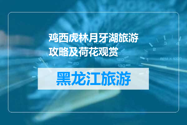 鸡西虎林月牙湖旅游攻略及荷花观赏